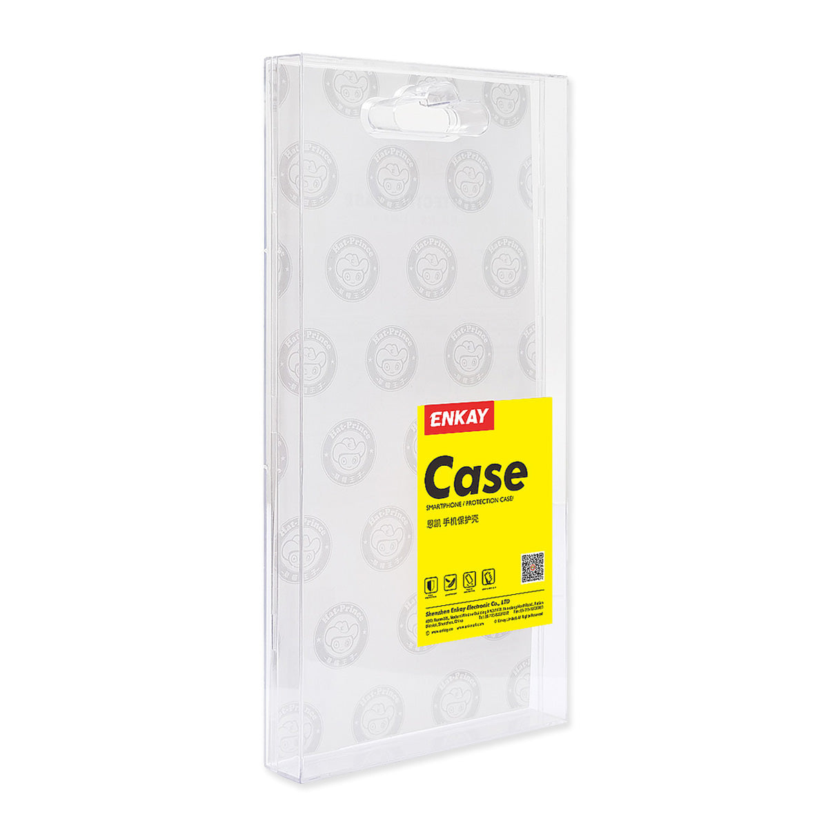 ENKAY HAT PRINCE For iPhone 14 Plus Anti-drop TPU Phone Case with High Aluminium-silicon Glass Screen Film ENKAY HAT PRINCE For iPhone 14 Plus Anti-drop TPU Phone Case with High Aluminium-silicon Glass Screen Film